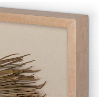 Beda Framed Seagrass Object by FH Art Studio by Four Hands. Made from sea grass in a eclectic & global style.