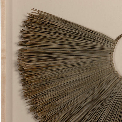 Beda Framed Seagrass Object by FH Art Studio by Four Hands. Made from sea grass in a eclectic & global style.