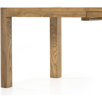 Zuma Extension Dining Table by Four Hands in dune ash, dune ash veneer and dune ash. Made from ash veneer, solid ash in a cottage & farmhouse style.