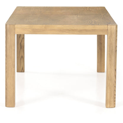 Zuma Extension Dining Table by Four Hands in dune ash, dune ash veneer and dune ash. Made from ash veneer, solid ash in a cottage & farmhouse style.