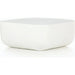 Basil Square Outdoor Coffee Table by Four Hands. Made from aluminum in a coastal style.