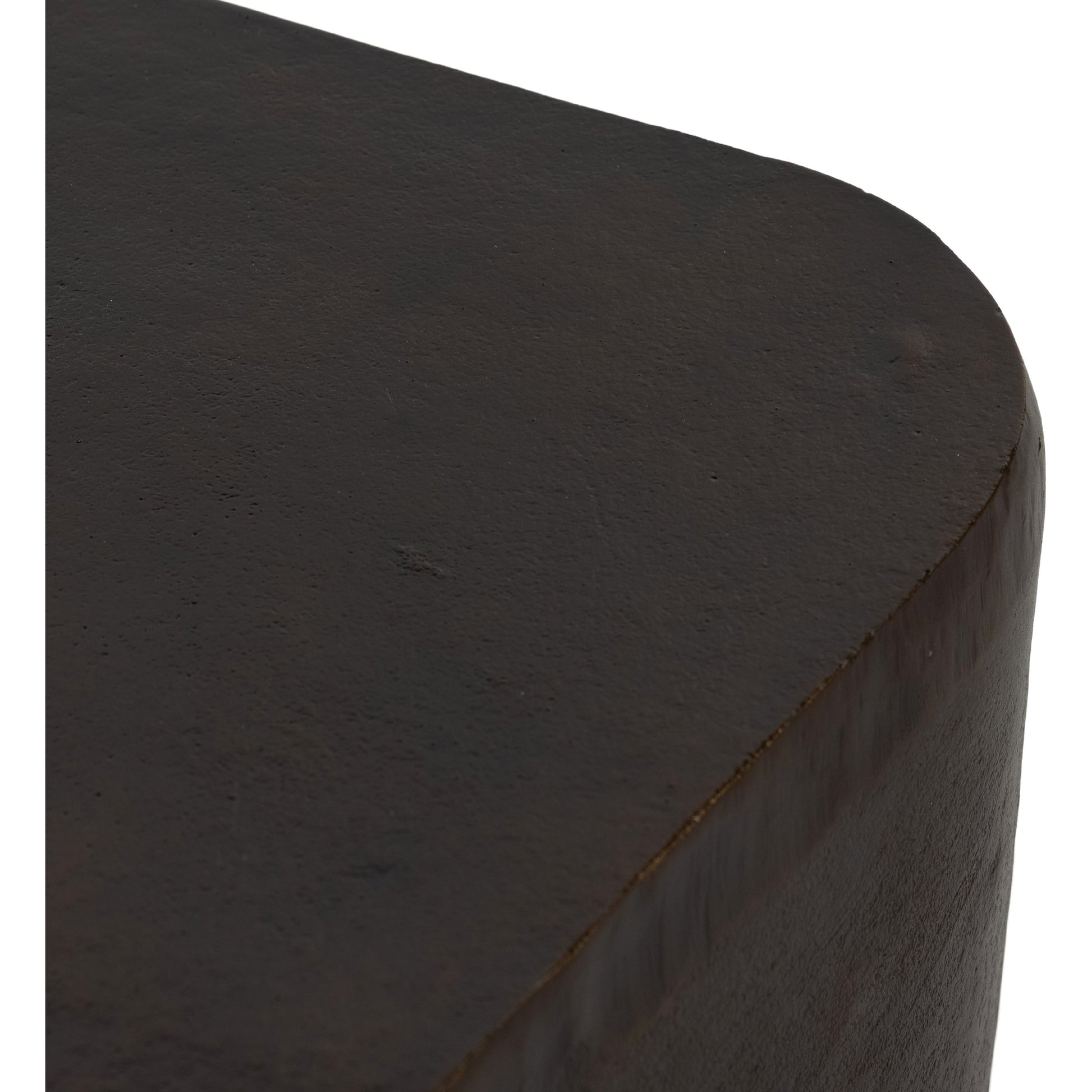 Basil Square Outdoor End Table by Four Hands. Made from aluminum in a modern style.
