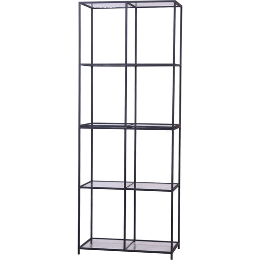 Set of 2 Etageres by Emissary USA in black. Made from unique in a modern style.
