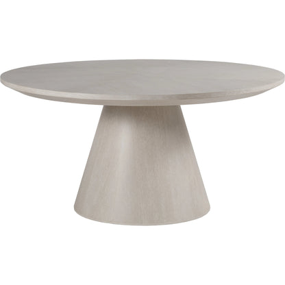 Mar Monte Round Dining Table by Artistica Home in champagne taupe. Made from unique in a modern style.