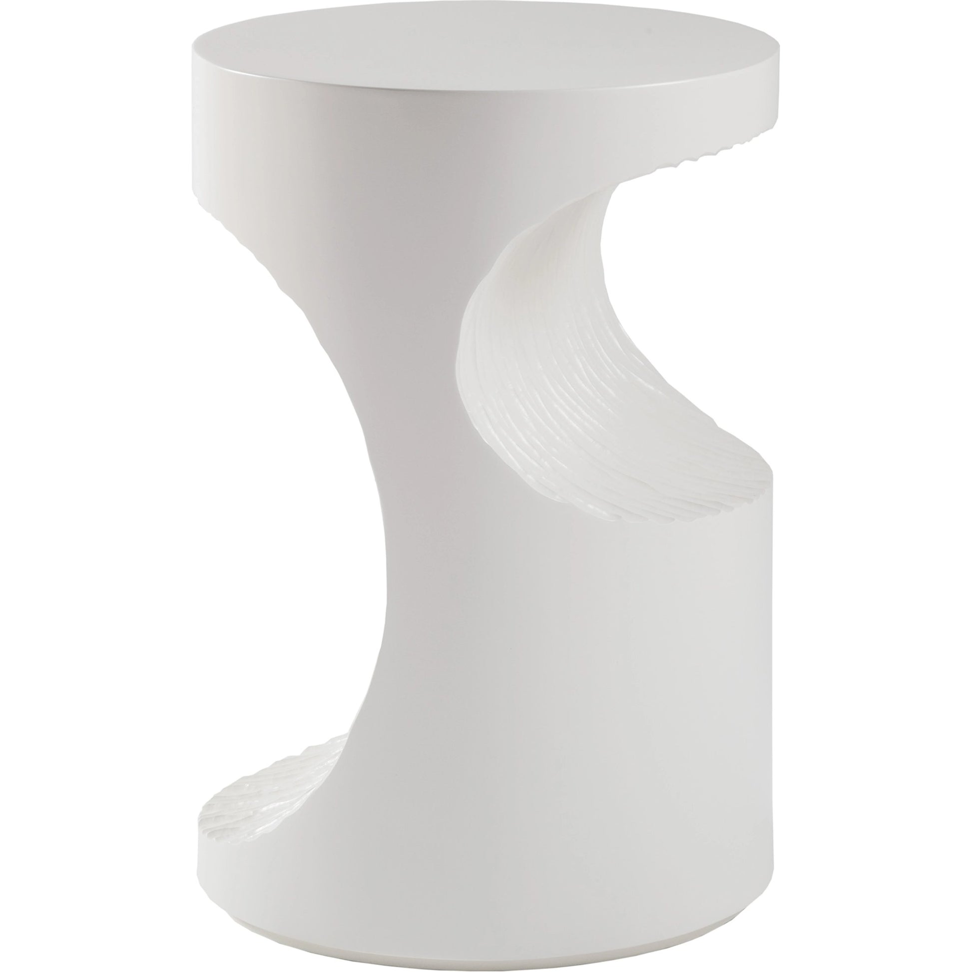 Mar Monte Round Spot Table by Artistica Home in ivory. Made from unique in a modern style.