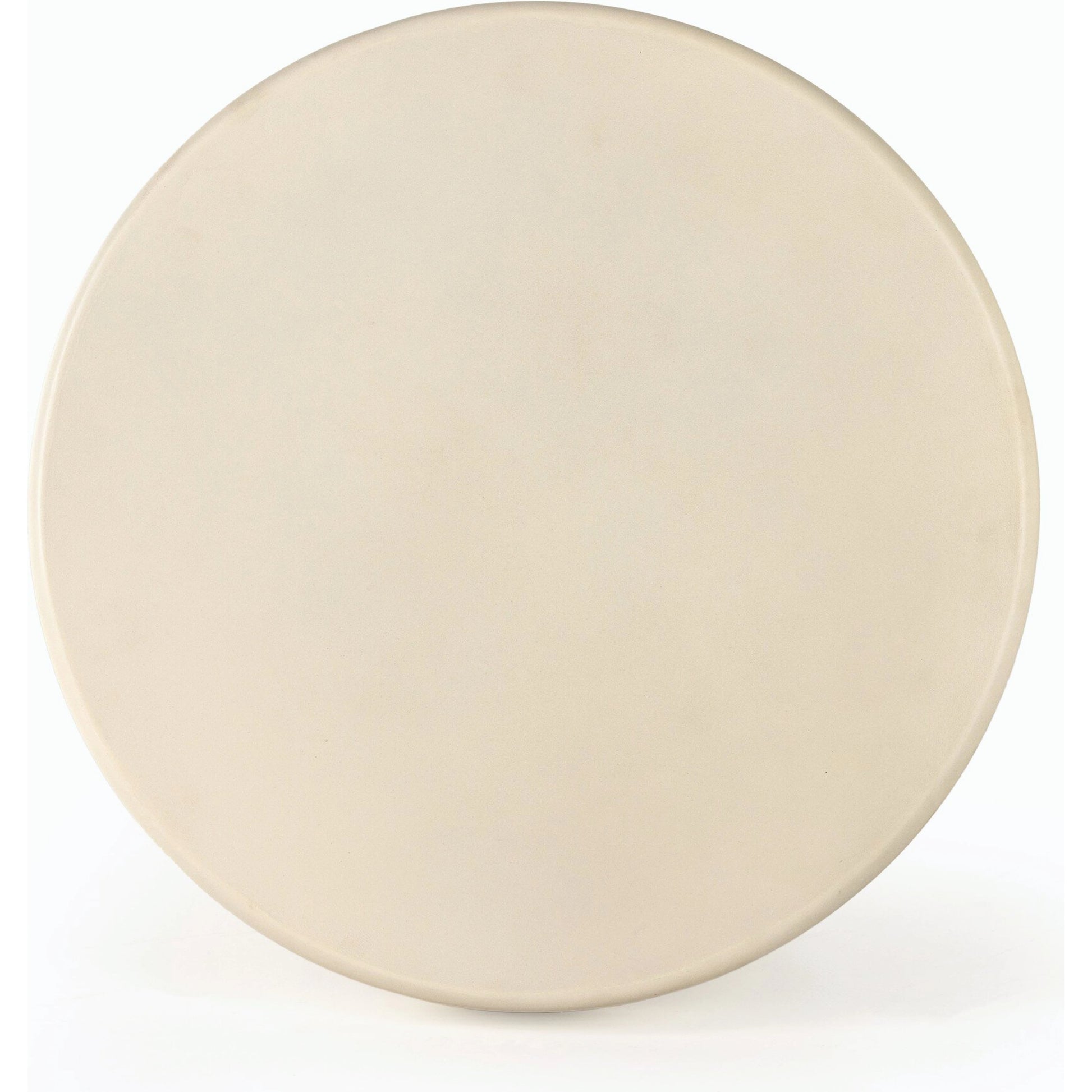 Grecia Outdoor End Table by Four Hands in white. Made from concrete in a modern style.