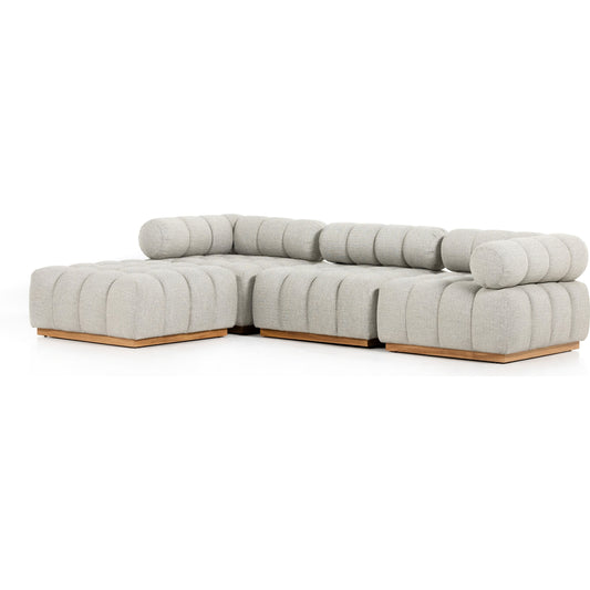 001 SI-1799257 | Primary Silo | Roma Outdoor 3-Piece Sectional by Four Hands. Made from unique in a modern style.