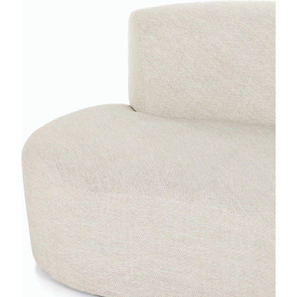 Opal Outdoor 2-Piece Sectional by Four Hands. Made from 100% olefin, 91% polyurethane foam pad, 9% polyester fiber batting, aluminum in a modern style.