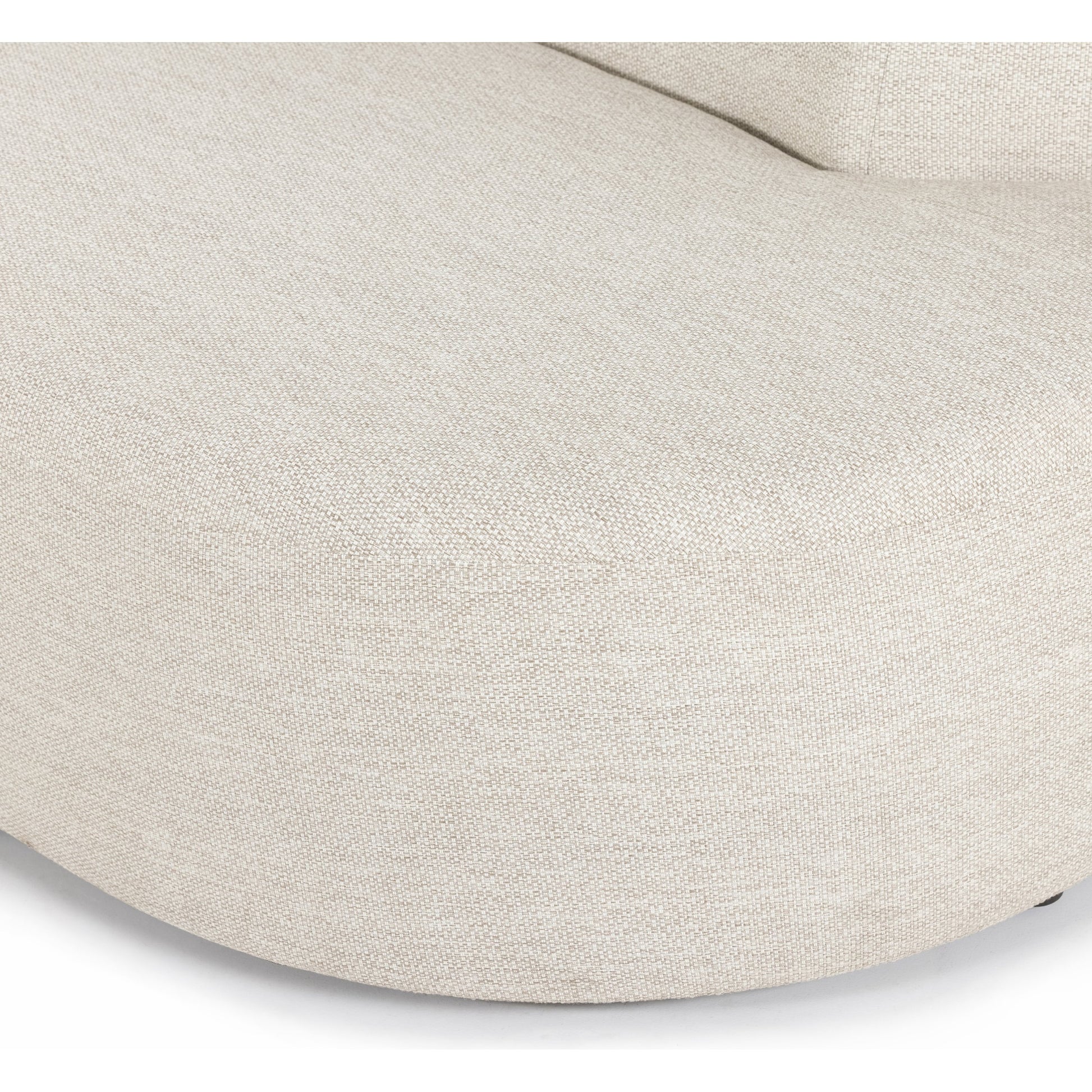 Opal Outdoor 2-Piece Sectional by Four Hands. Made from 100% olefin, 91% polyurethane foam pad, 9% polyester fiber batting, aluminum in a modern style.