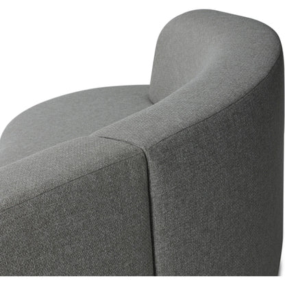 Opal Outdoor 2-Piece Sectional by Four Hands. Made from 100% olefin, 91% polyurethane foam pad, 9% polyester fiber batting, aluminum in a modern style.