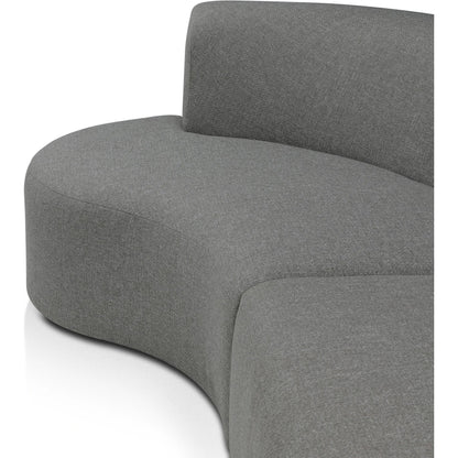 Opal Outdoor 2-Piece Sectional by Four Hands. Made from 100% olefin, 91% polyurethane foam pad, 9% polyester fiber batting, aluminum in a modern style.