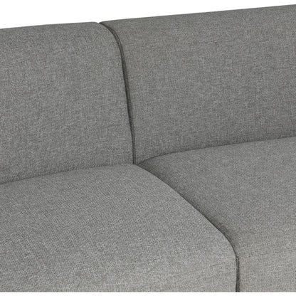 Opal Outdoor 2-Piece Sectional by Four Hands. Made from 100% olefin, 91% polyurethane foam pad, 9% polyester fiber batting, aluminum in a modern style.