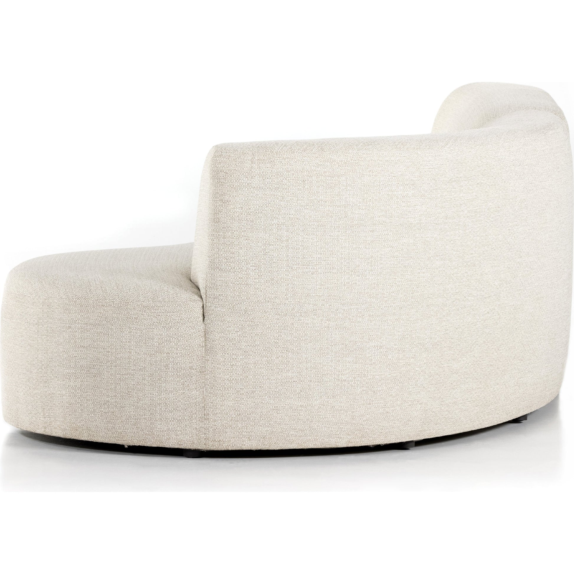 Opal Outdoor 2-Piece Sectional by Four Hands. Made from 100% olefin, 91% polyurethane foam pad, 9% polyester fiber batting, aluminum in a modern style.