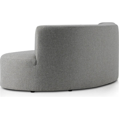 Opal Outdoor 2-Piece Sectional by Four Hands. Made from 100% olefin, 91% polyurethane foam pad, 9% polyester fiber batting, aluminum in a modern style.