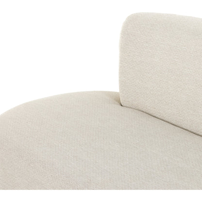 Opal Outdoor 2-Piece Sectional by Four Hands. Made from 100% olefin, 91% polyurethane foam pad, 9% polyester fiber batting, aluminum in a modern style.