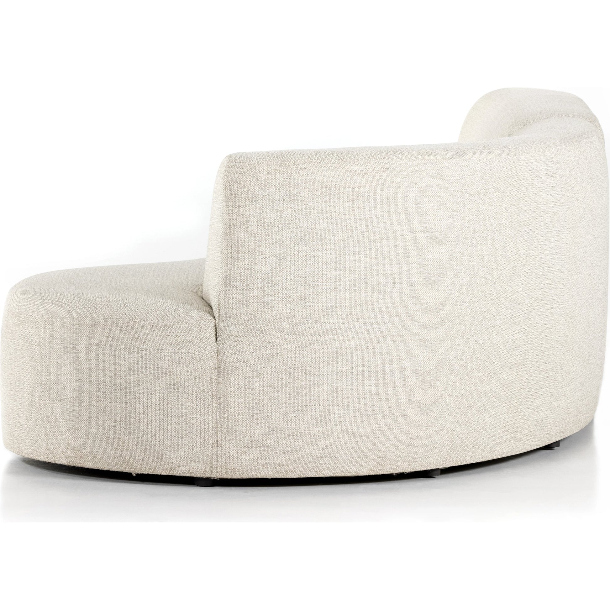 Opal Outdoor 2-Piece Sectional by Four Hands. Made from 100% olefin, 91% polyurethane foam pad, 9% polyester fiber batting, aluminum in a modern style.