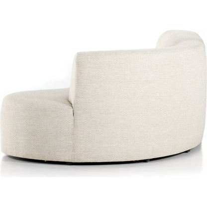 Opal Outdoor 2-Piece Sectional by Four Hands. Made from 100% olefin, 91% polyurethane foam pad, 9% polyester fiber batting, aluminum in a modern style.