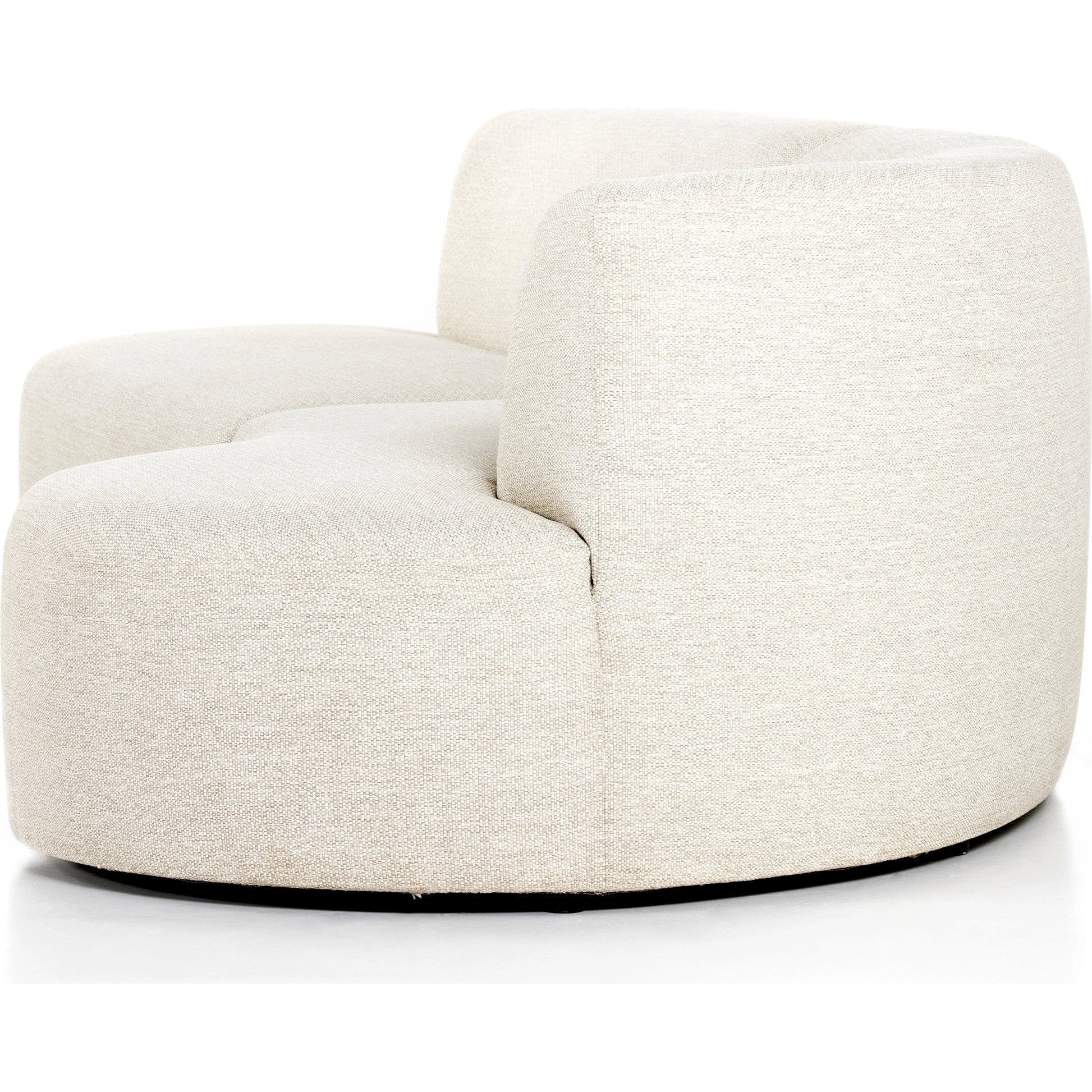 Opal Outdoor 2-Piece Sectional by Four Hands. Made from 100% olefin, 91% polyurethane foam pad, 9% polyester fiber batting, aluminum in a modern style.