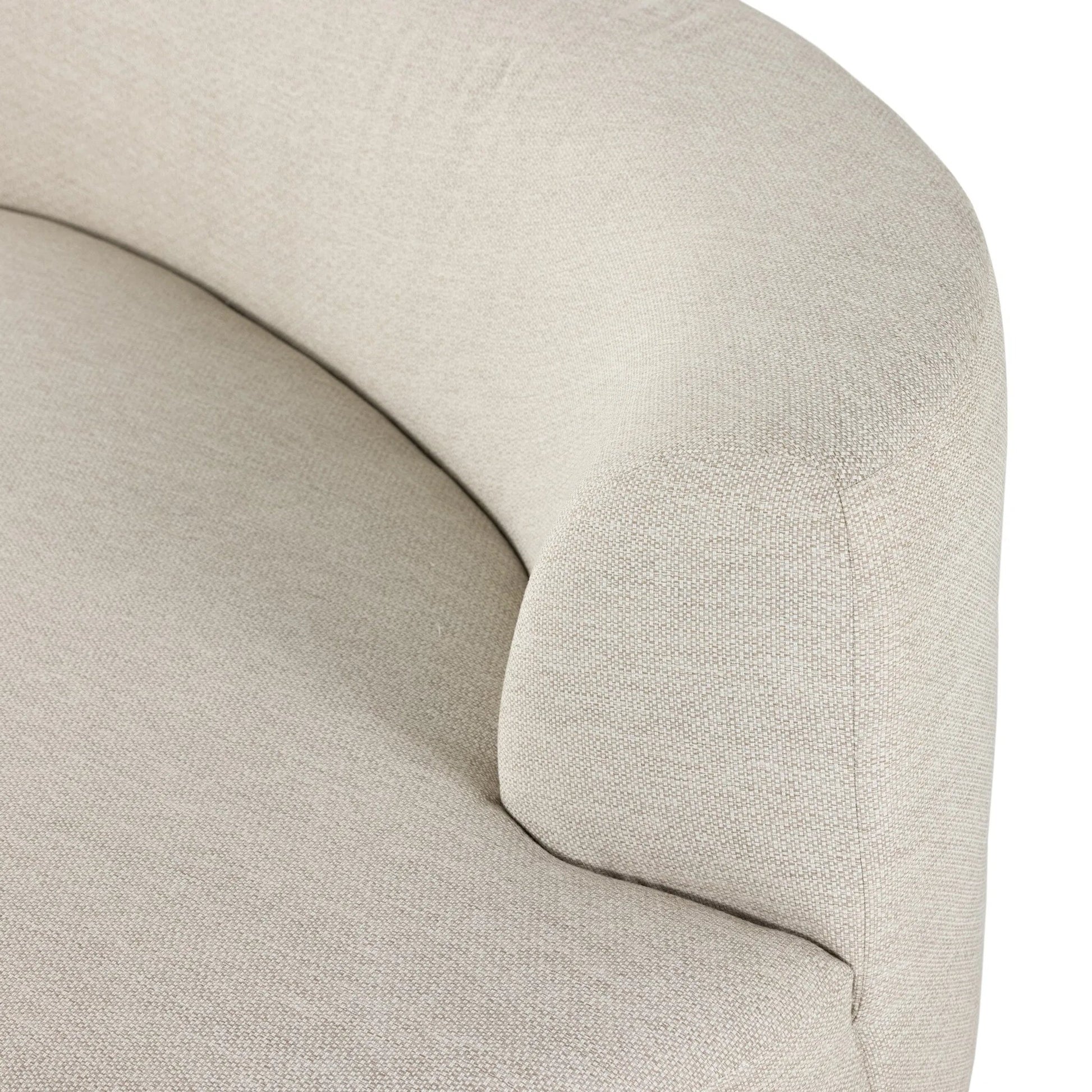 Opal Outdoor 2-Piece Sectional by Four Hands. Made from 100% olefin, 91% polyurethane foam pad, 9% polyester fiber batting, aluminum in a modern style.