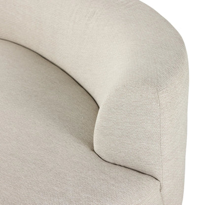 Opal Outdoor 2-Piece Sectional by Four Hands. Made from 100% olefin, 91% polyurethane foam pad, 9% polyester fiber batting, aluminum in a modern style.