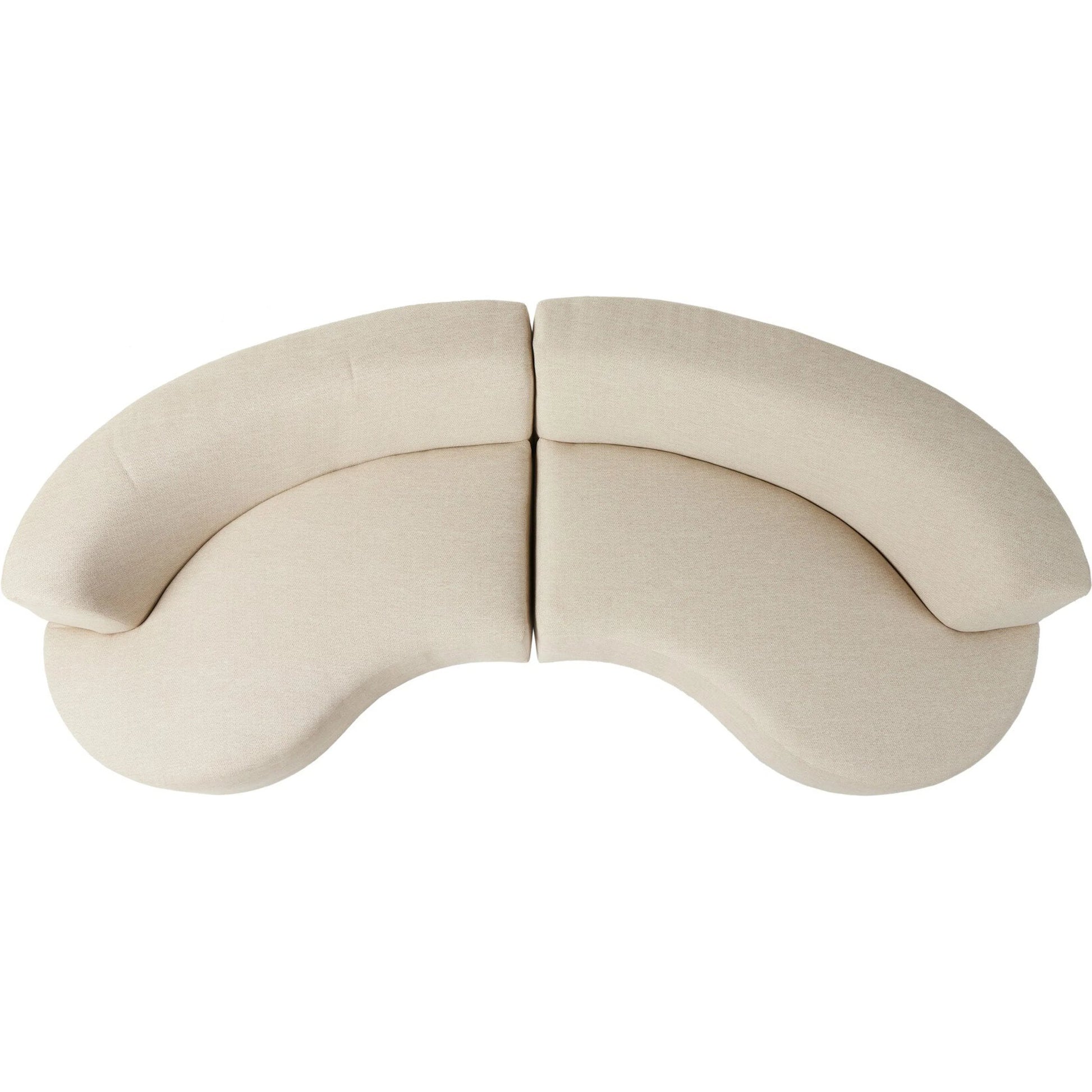 Opal Outdoor 2-Piece Sectional by Four Hands. Made from 100% olefin, 91% polyurethane foam pad, 9% polyester fiber batting, aluminum in a modern style.