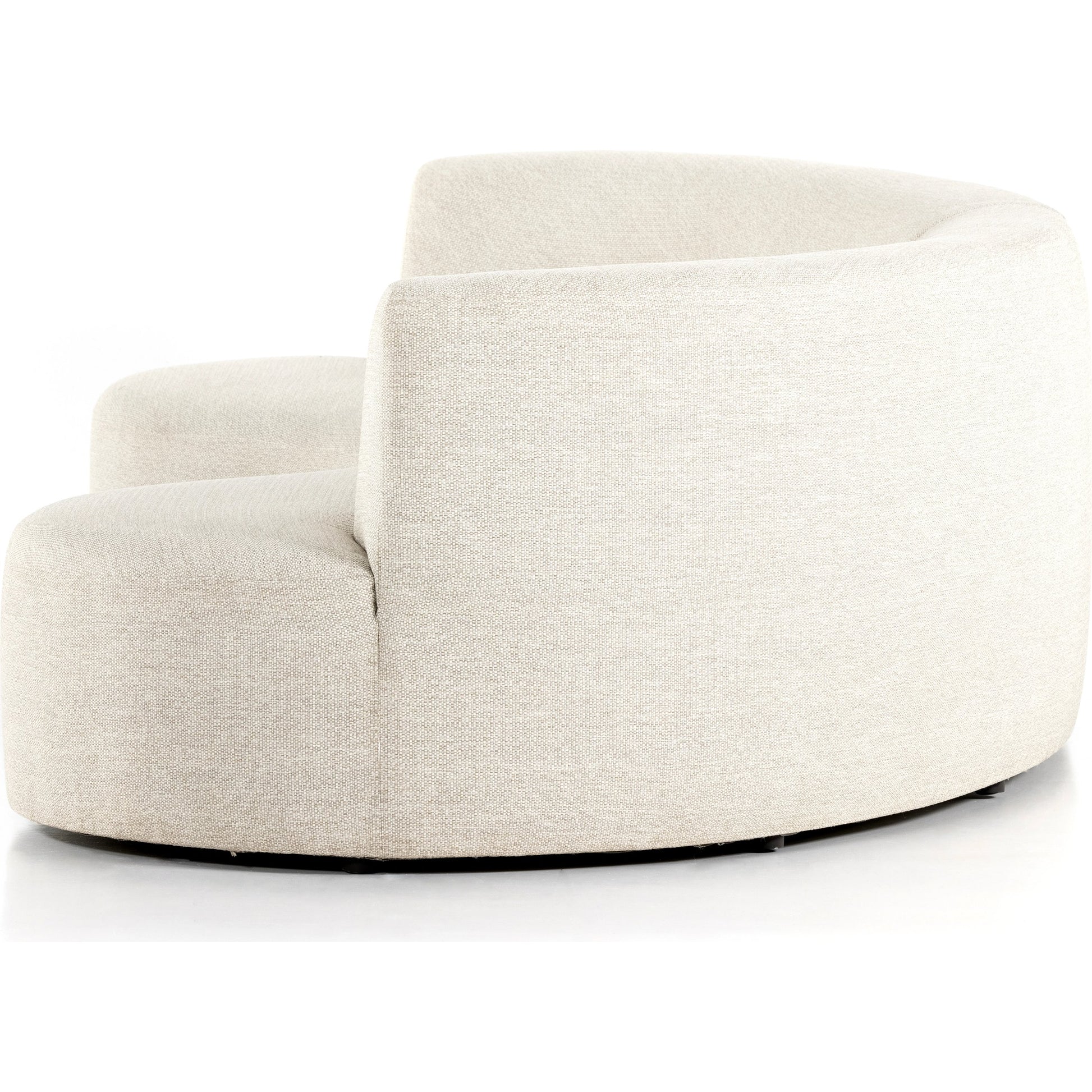 Opal Outdoor 2-Piece Sectional by Four Hands. Made from 100% olefin, 91% polyurethane foam pad, 9% polyester fiber batting, aluminum in a modern style.