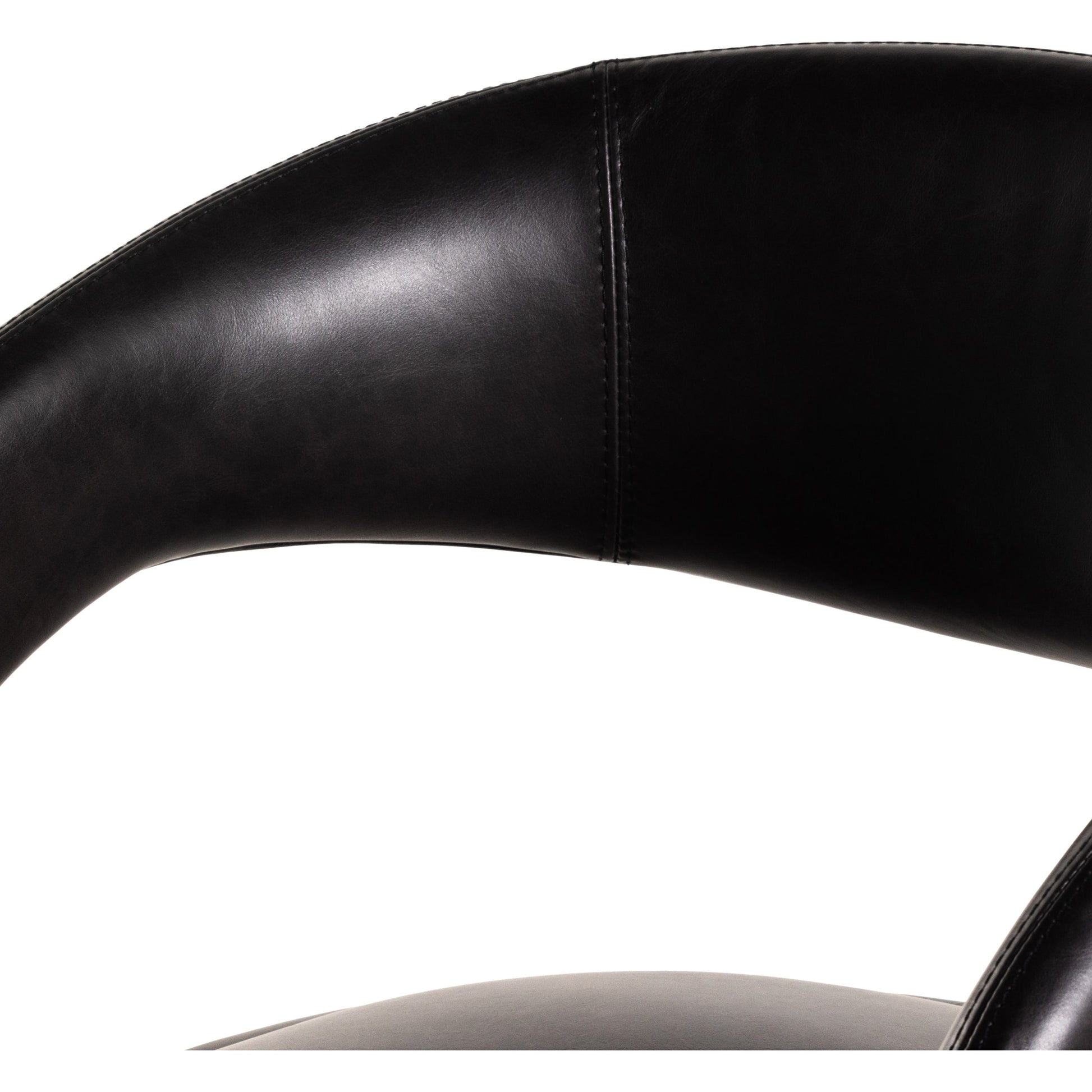 Hawkins Bar Stool by Four Hands in gunmetal. Made from unique in a coastal style.