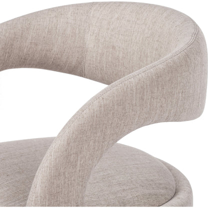 Hawkins Counter Stool by Four Hands in gunmetal. Made from unique in a modern style.