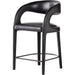 Hawkins Counter Stool by Four Hands in gunmetal. Made from unique in a modern style.