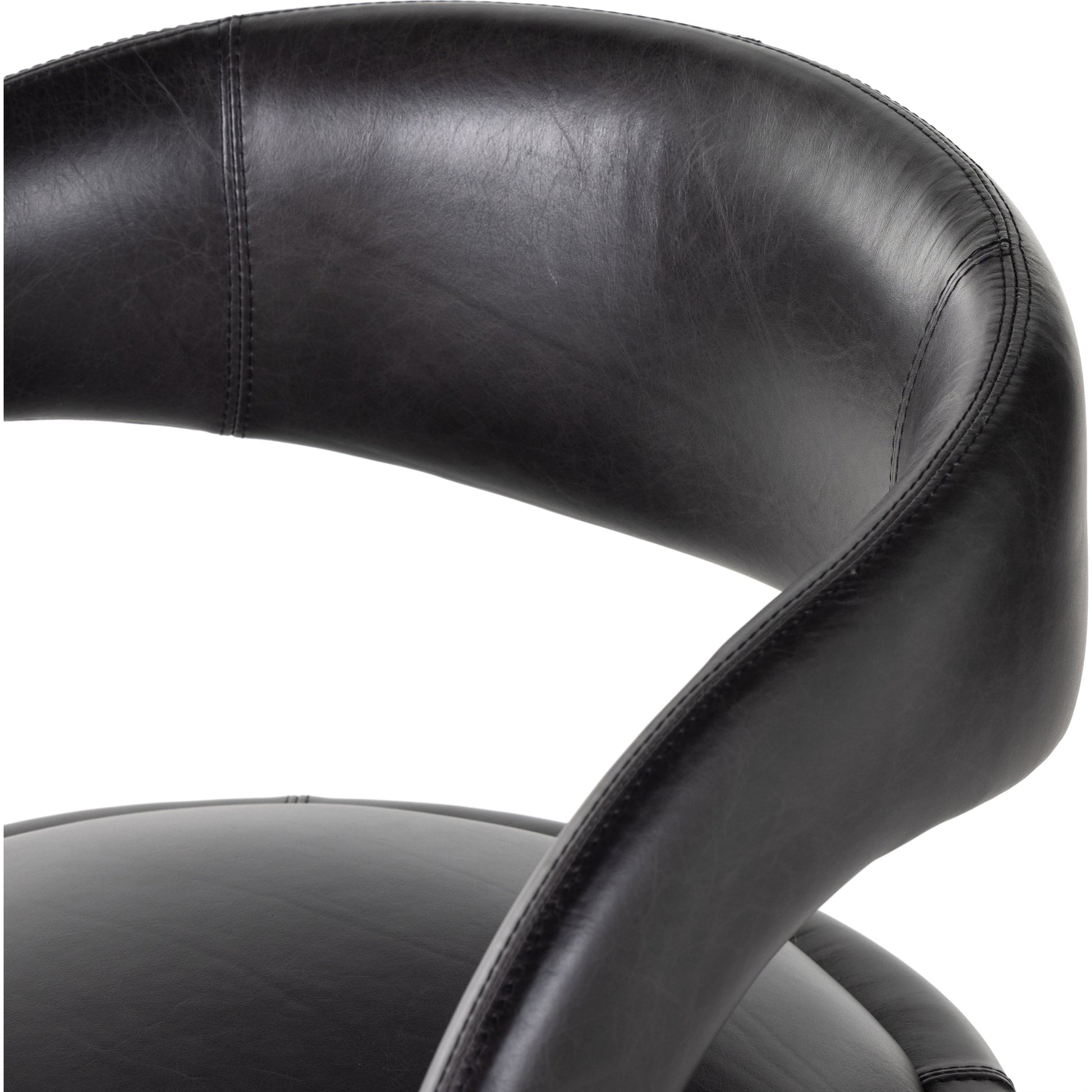 Hawkins Counter Stool by Four Hands in gunmetal. Made from unique in a modern style.