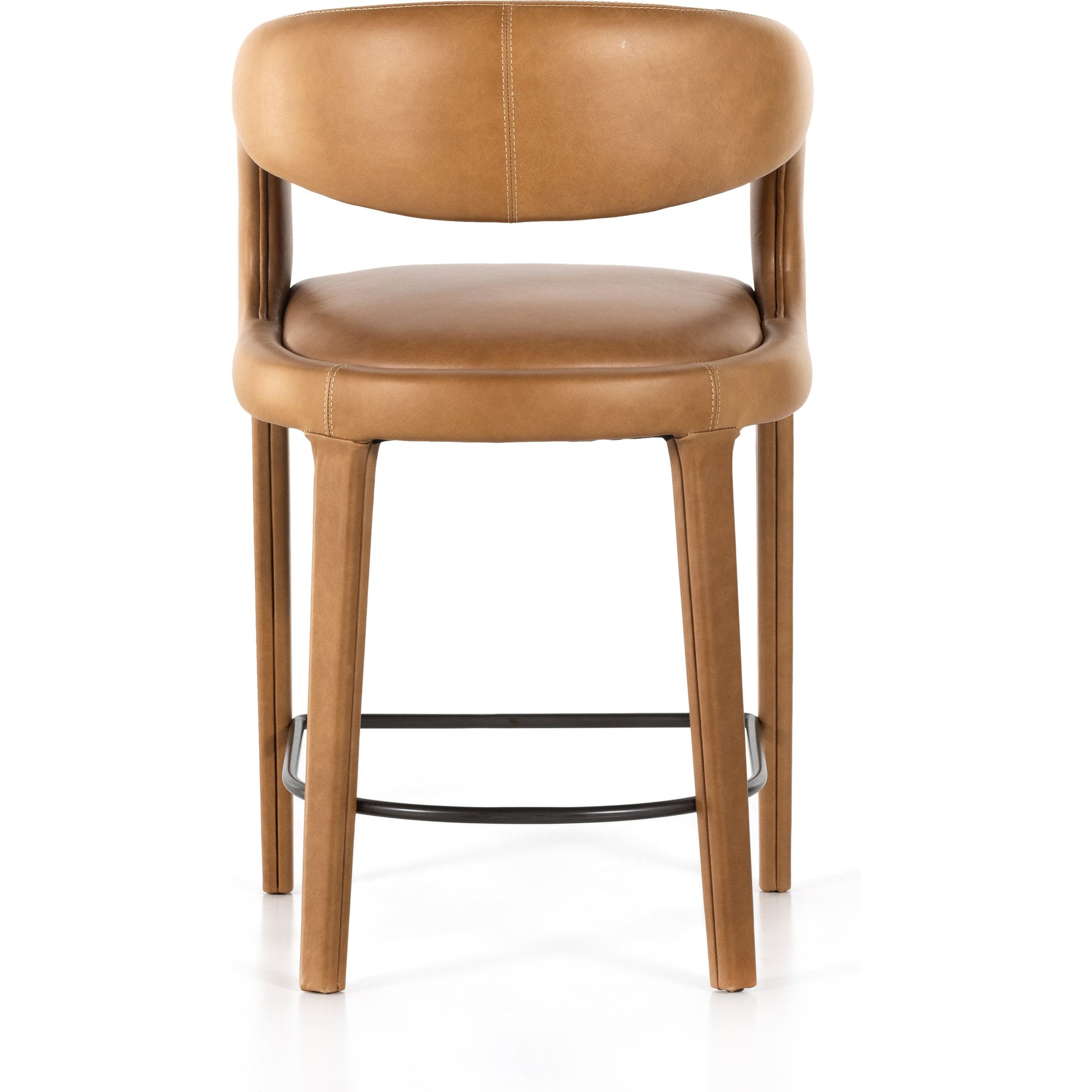 Hawkins Counter Stool by Four Hands in gunmetal. Made from unique in a modern style.