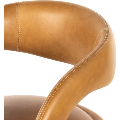 Hawkins Counter Stool by Four Hands in gunmetal. Made from unique in a modern style.