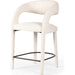 Hawkins Counter Stool by Four Hands in gunmetal. Made from unique in a modern style.