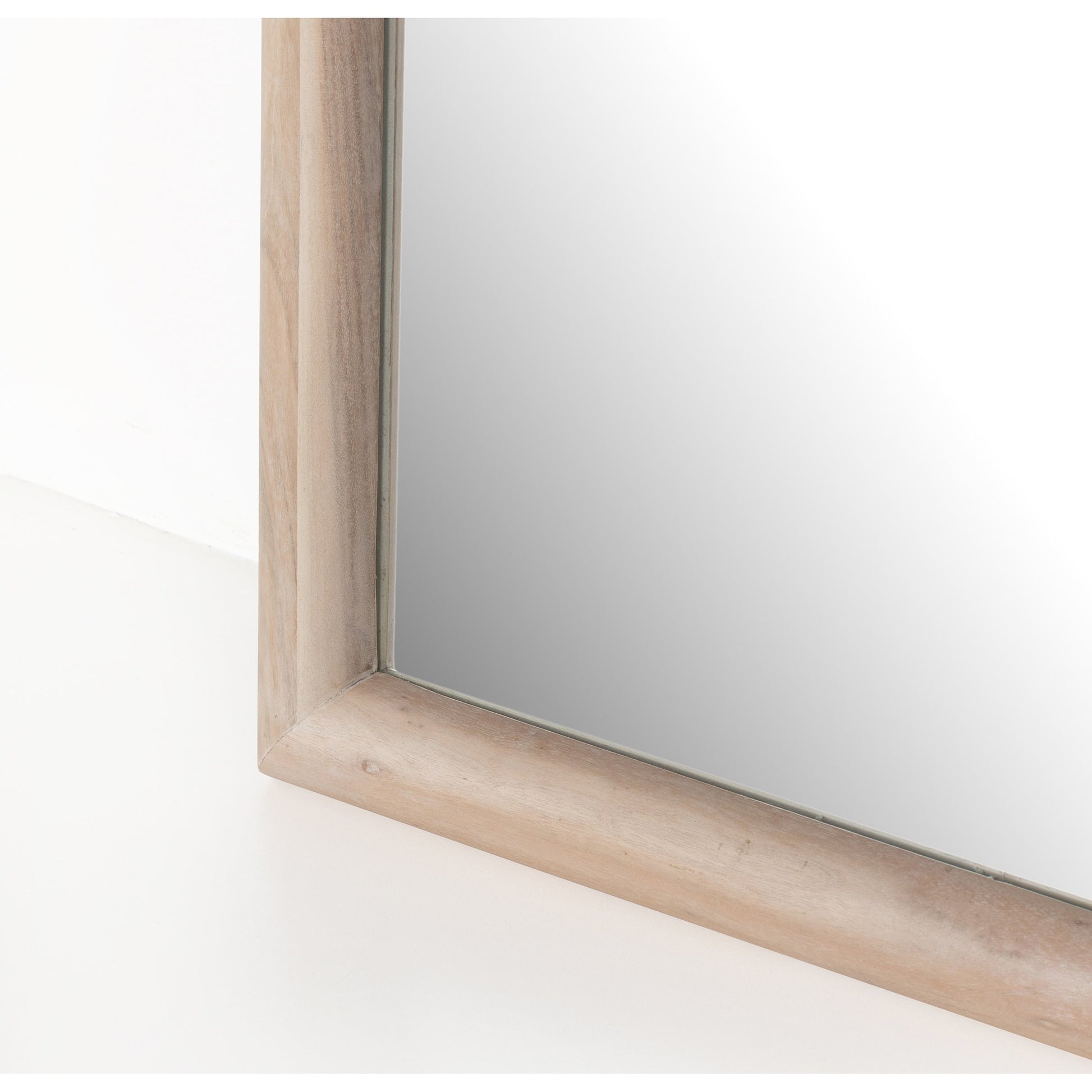 Gulliver Floor Mirror by Four Hands. Made from solid acacia, mirror in a transitional style.