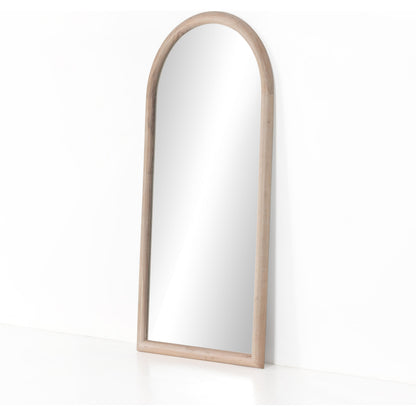 Gulliver Floor Mirror by Four Hands. Made from solid acacia, mirror in a transitional style.