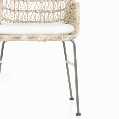 Bandera Outdoor Woven Dining Chair by Four Hands. Made from unique in a eclectic & global style.