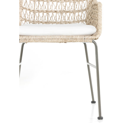 Bandera Outdoor Woven Dining Chair by Four Hands. Made from unique in a eclectic & global style.