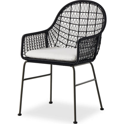 Bandera Outdoor Woven Dining Chair by Four Hands. Made from unique in a eclectic & global style.