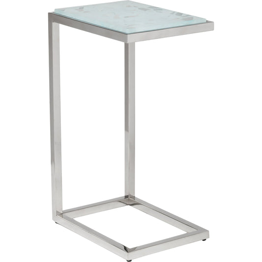 Snowscape Spot Table by Artistica Home in polished stainless steel. Made from unique in a modern style.