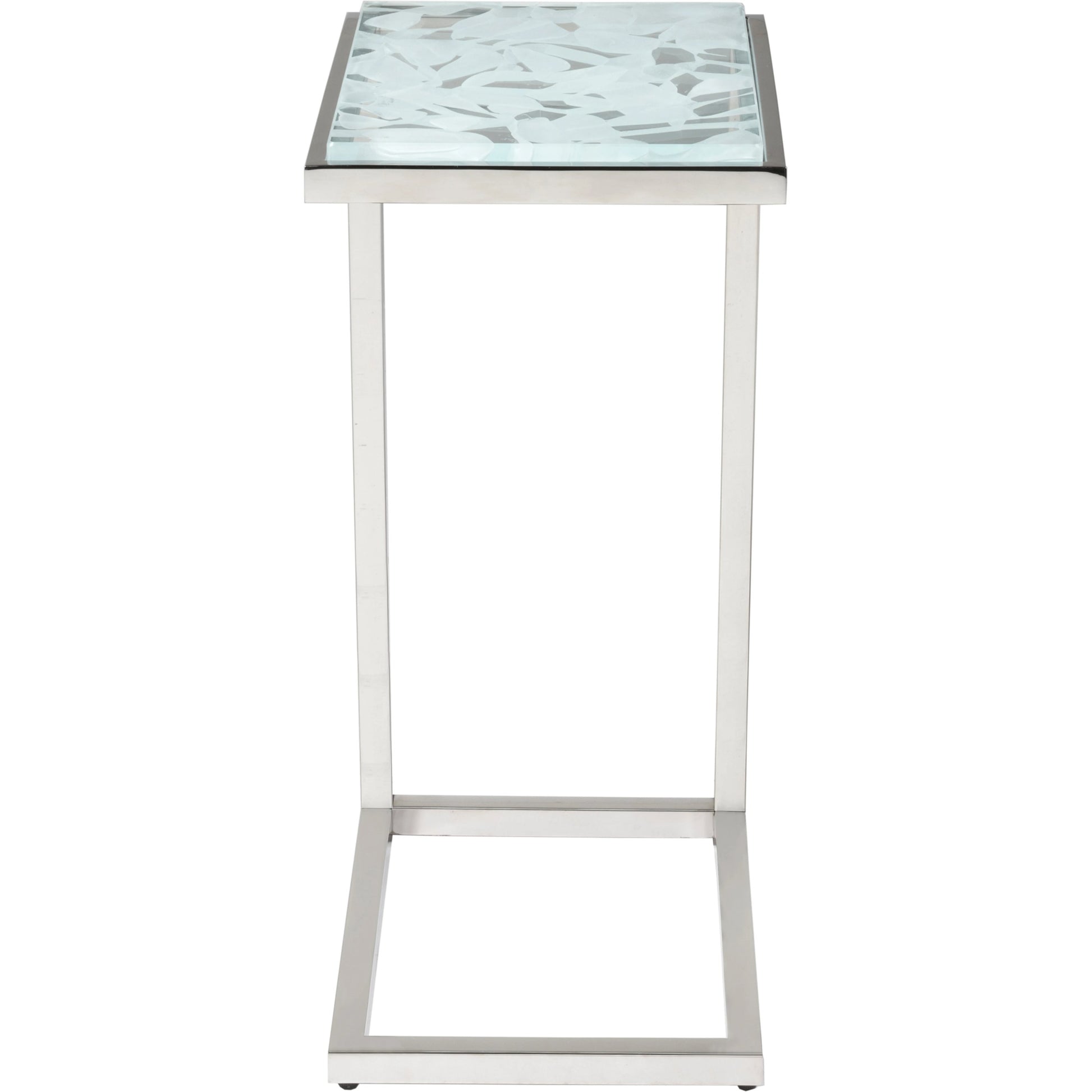 Snowscape Spot Table by Artistica Home in polished stainless steel. Made from unique in a modern style.