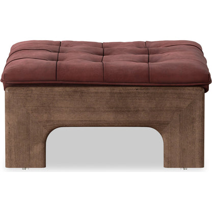 Halston Ottoman by Four Hands. Made from unique in a modern style.