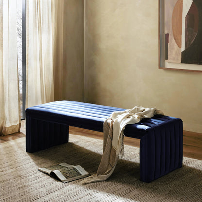 Augustine Bench by Four Hands. Made from unique in a modern style.