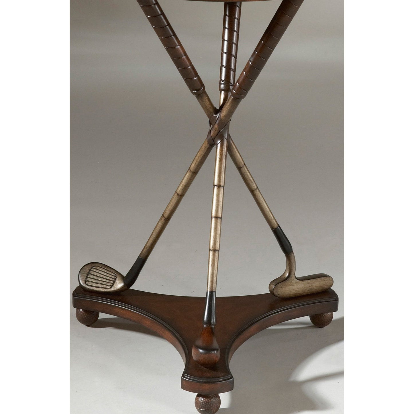 005 O-BUTLER-2302070 | Additional Silo | Golfer Accent Table by Butler Specialty Company in multi-color and heritage. Made from wood products, resin, brass in a traditional style.