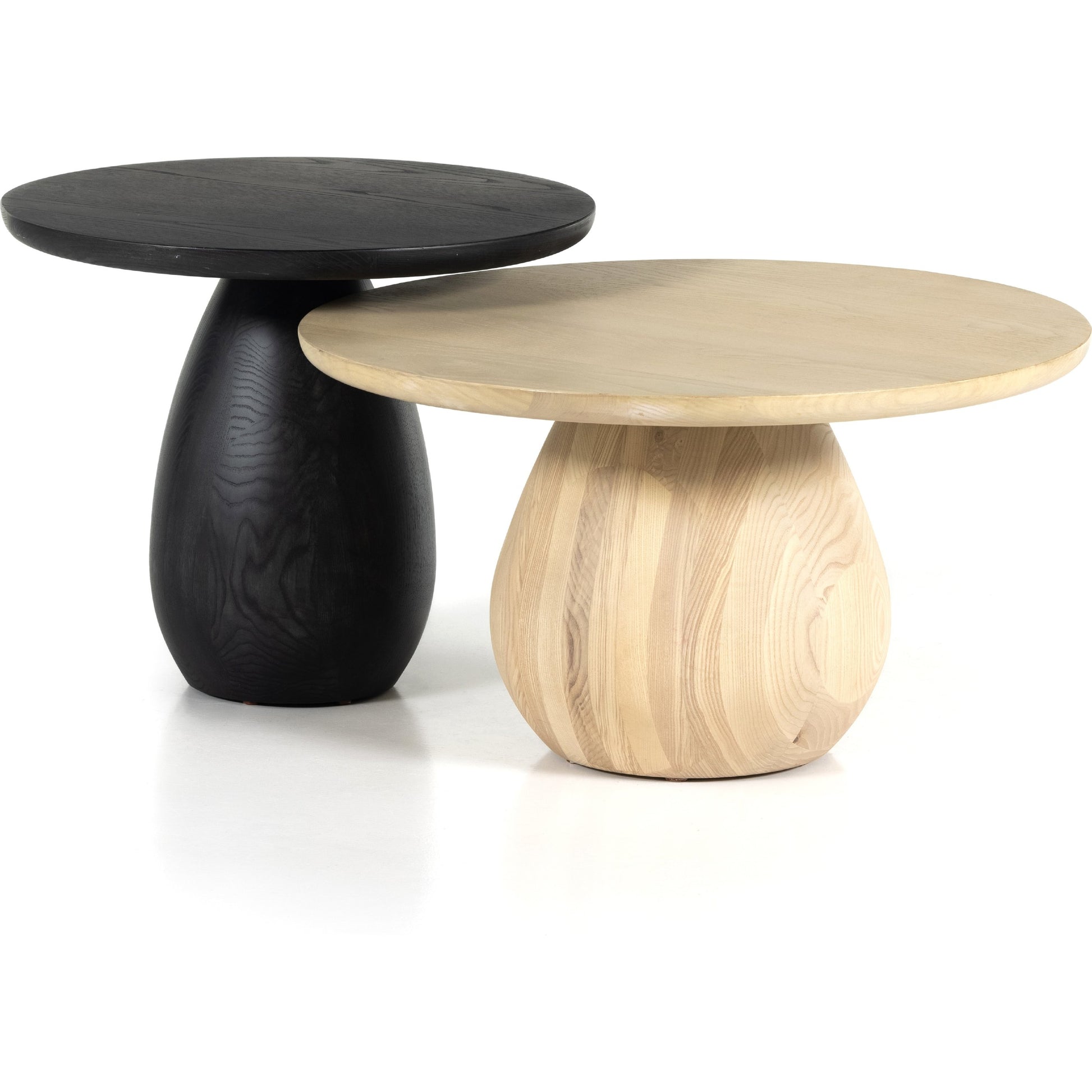 Merla Bunching Table by Four Hands in light natural ash, light natural ash veneer and light natural ash. Made from ash veneer, solid ash in a modern style.