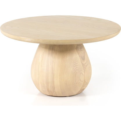 Merla Bunching Table by Four Hands in light natural ash, light natural ash veneer and light natural ash. Made from ash veneer, solid ash in a modern style.