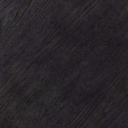 Merla End Table by Four Hands in black wash ash, black wash ash veneer and black wash ash. Made from ash veneer, solid ash in a modern style.