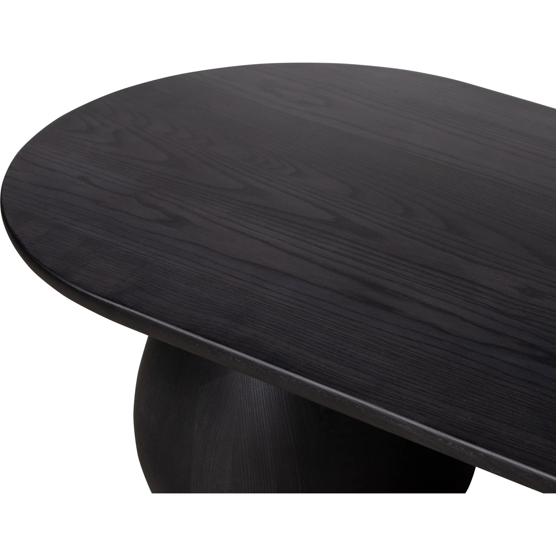 Merla Wood Coffee Table by Four Hands. Made from ash veneer, solid ash, engineered hardwood in a modern style.