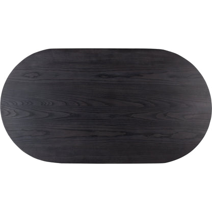 Merla Wood Coffee Table by Four Hands. Made from ash veneer, solid ash, engineered hardwood in a modern style.