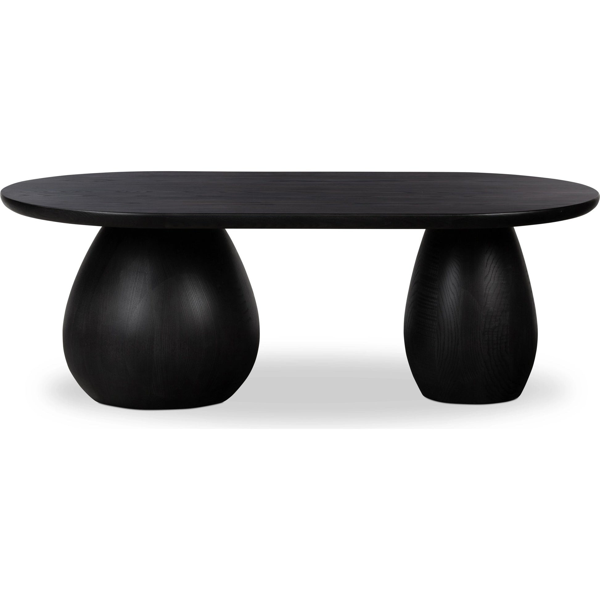 Merla Wood Coffee Table by Four Hands. Made from ash veneer, solid ash, engineered hardwood in a modern style.