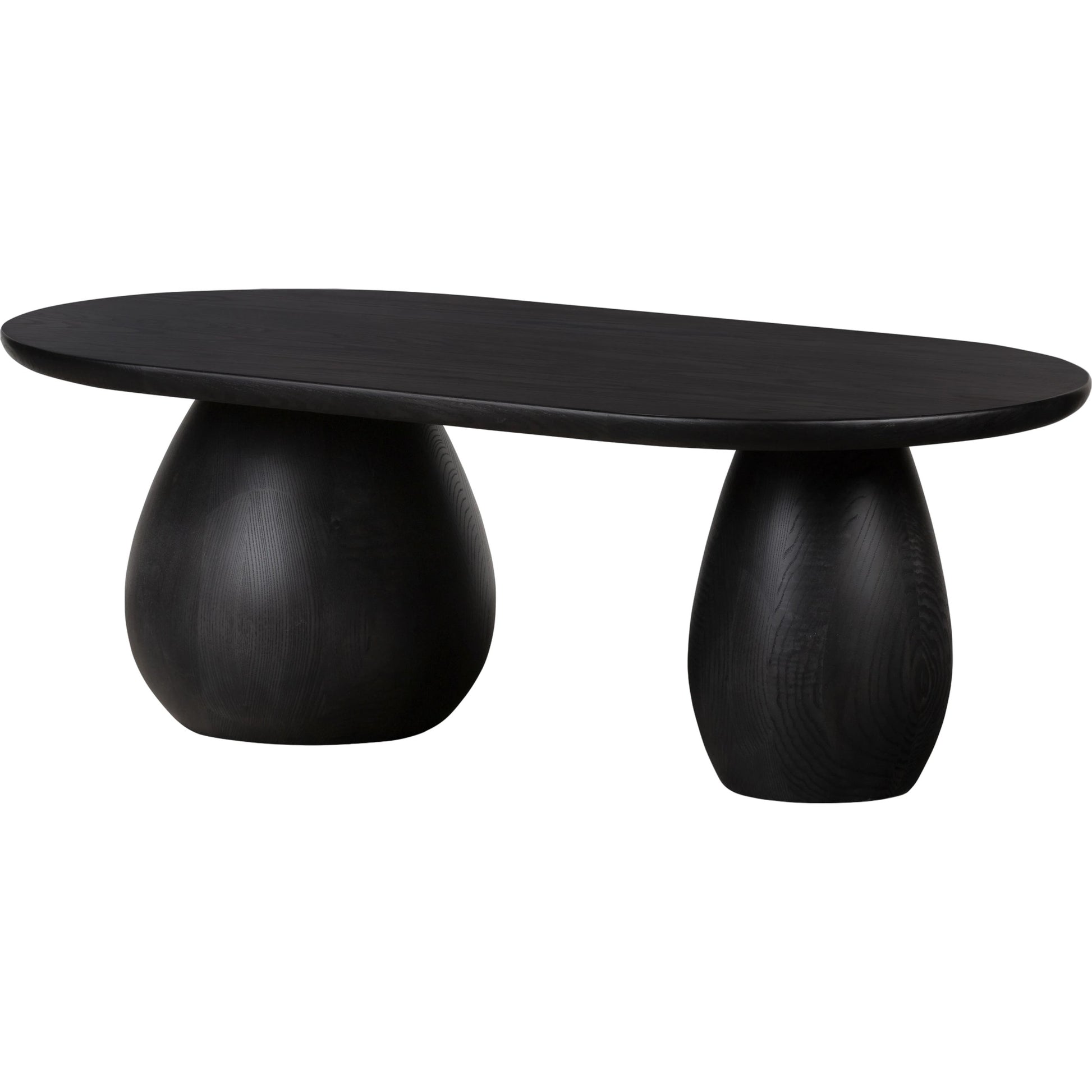 Merla Wood Coffee Table by Four Hands. Made from ash veneer, solid ash, engineered hardwood in a modern style.